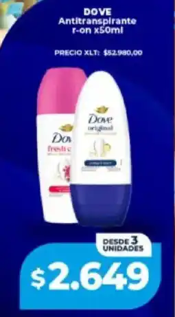 Supermayorista Vital Dove antitranspirante r-on oferta