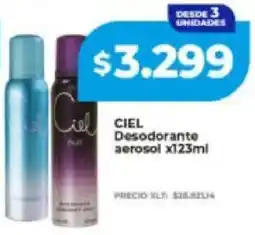 Supermayorista Vital Ciel desodorante aerosol oferta