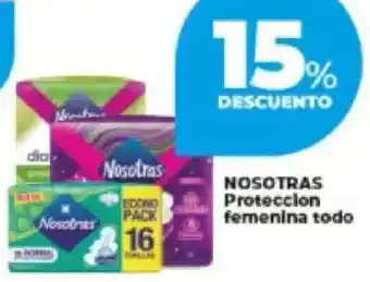 Supermayorista Vital Nosotras proteccion femenina todo oferta