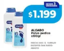 Supermayorista Vital Algabo polvo pedico oferta