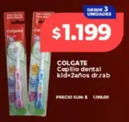 Supermayorista Vital Colgate cepillo dental kld+2años dr.rab oferta