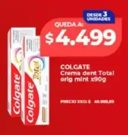 Supermayorista Vital Colgate crema dent total orig mint oferta