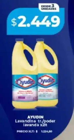 Supermayorista Vital Ayudín lavandina tr./poder lavanda oferta