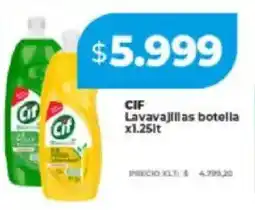 Supermayorista Vital Cif lavavajillas botella oferta