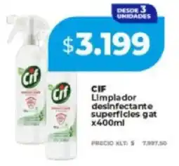 Supermayorista Vital Cif limplador desinfectante superficles gat oferta