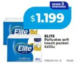 Supermayorista Vital Elite pañuelos soft touch pocket oferta