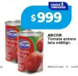 Supermayorista Vital Arcor tomate entero lata oferta