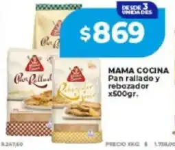 Supermayorista Vital Mama cocina pan rallado y rebozador oferta
