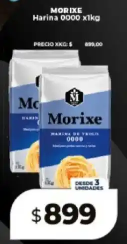 Supermayorista Vital Morixe harina 0000 oferta