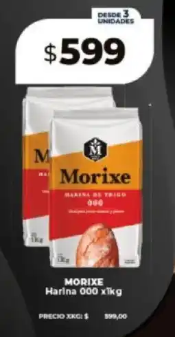 Supermayorista Vital Morixe harina 000 oferta