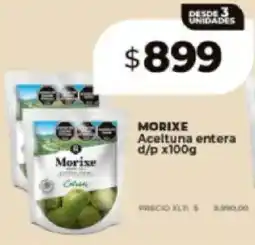 Supermayorista Vital Morixe aceltuna entera d/p oferta