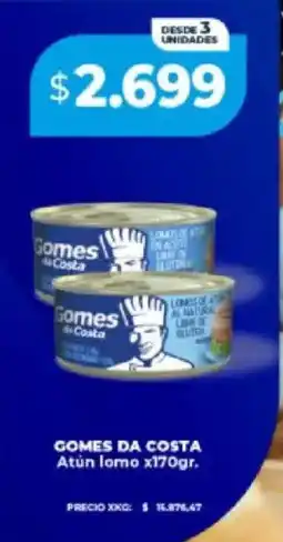 Supermayorista Vital Gomes da costa atún lomo oferta
