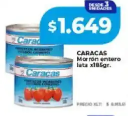 Supermayorista Vital Caracas morrón entero lata oferta