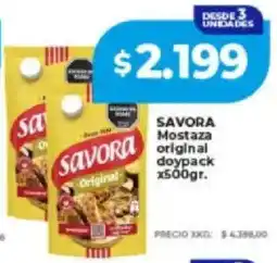 Supermayorista Vital Savora mostaza original doypack oferta