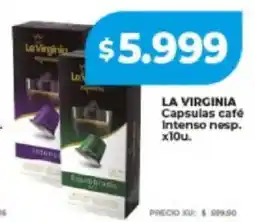 Supermayorista Vital La virginia capsulas café intenso nesp. oferta