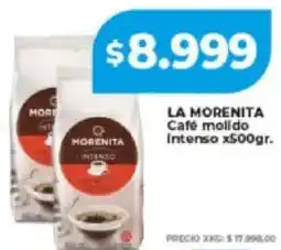 Supermayorista Vital La morenita café molido intenso oferta