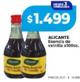 Supermayorista Vital Alicante esencia de vainilla oferta