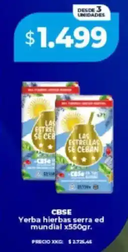 Supermayorista Vital Cbse yerba hierbas serra ed mundial oferta