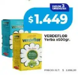 Supermayorista Vital Verdeflor yerba oferta