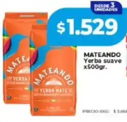 Supermayorista Vital Mateando yerba suave oferta