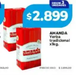 Supermayorista Vital Amanda yerba tradicional oferta