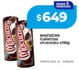 Supermayorista Vital Macucas galletitas chocolate oferta