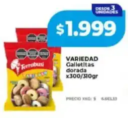Supermayorista Vital Terrabusi variedad galletitas dorada oferta