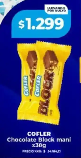 Supermayorista Vital Cofler chocolate block mani oferta