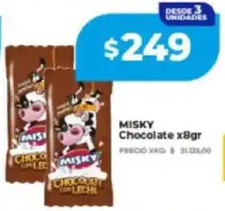 Supermayorista Vital Misky chocolate oferta