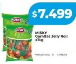 Supermayorista Vital Misky gomitas jelly roll oferta