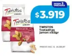 Supermayorista Vital Twistos tostaditas jamon oferta