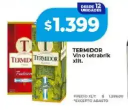 Supermayorista Vital Termidor vino tetrabrik oferta
