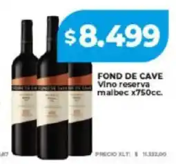 Supermayorista Vital Fond de cave vino reserva malbec oferta