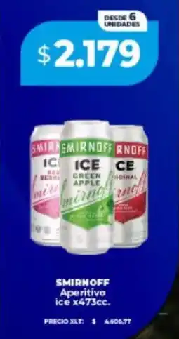 Supermayorista Vital Smirnoff aperitivo ice oferta