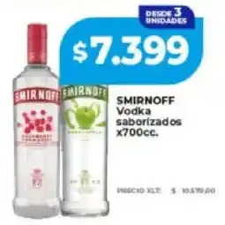Supermayorista Vital Smirnoff vodka saborizados oferta