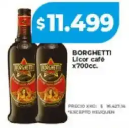 Supermayorista Vital Borghetti licor café oferta