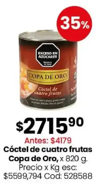 Coto Copa de oro cóctel de cuatro frutas oferta