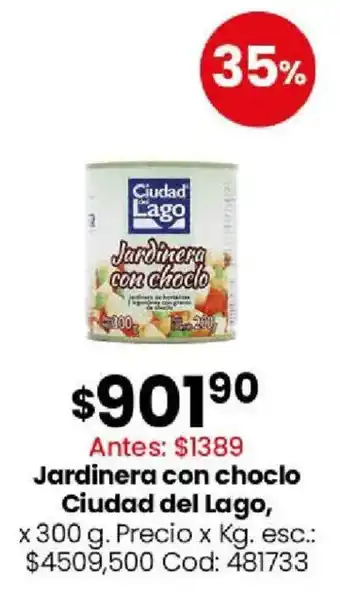 Coto Ciudad del lago jardinera con choclo oferta