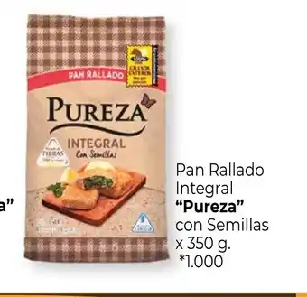 La Anonima Pureza con Semillas Pan Rallado Integral x 350g oferta
