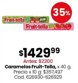 Coto Fruit-tella caramelos oferta