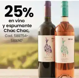 Coto Chac chac en vino y espumante oferta