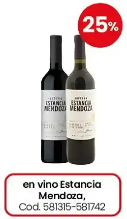 Coto Estancia mendoza en vino oferta