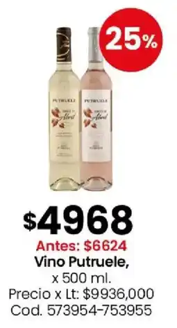 Coto Putruele vino oferta