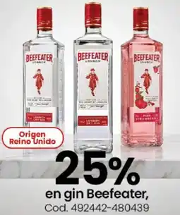 Coto Beefeater en gin oferta