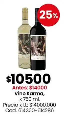Coto Karma vino oferta