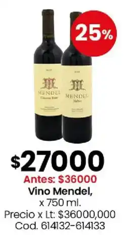 Coto Mendel vino oferta