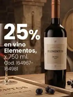 Coto Elementos en vino oferta