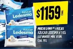 Supermercados Yaguar Azucar ledesma oferta