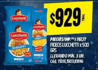 Lucchetti fideos