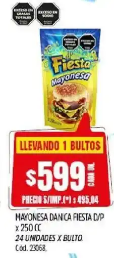 Supermercados Yaguar Fiesta mayonesa danica d/p oferta